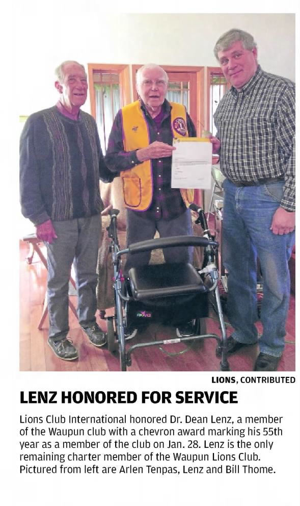 Dean Lenz 55 Years